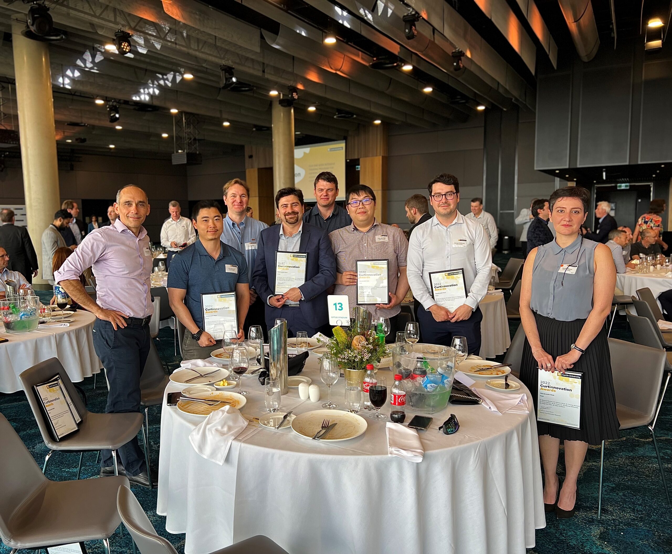 Project 1 team takes out the Trailblazer Award at #Curtinnovation2022